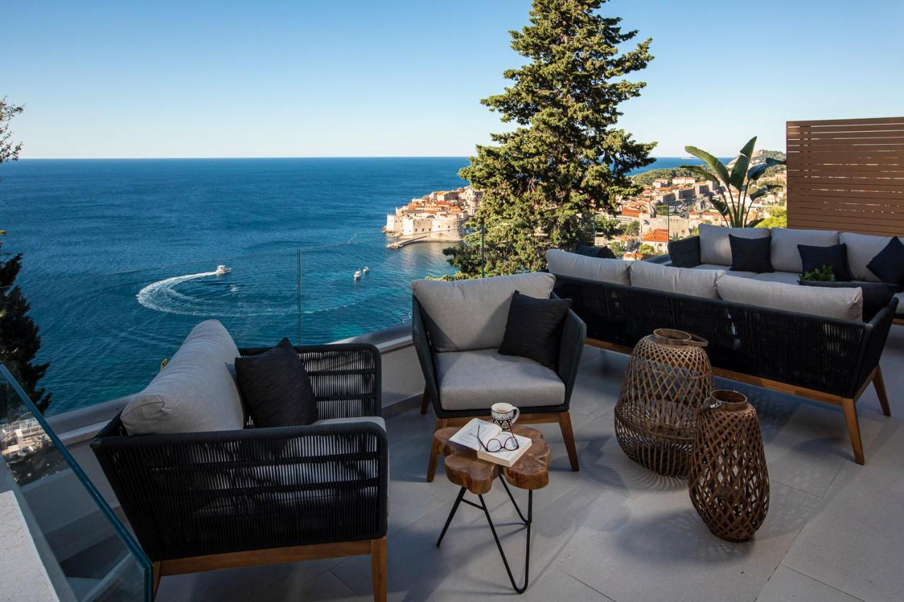 Villa T Dubrovnik - Wellness And Spa Luxury Villa With Spectacular Old Town View エクステリア 写真