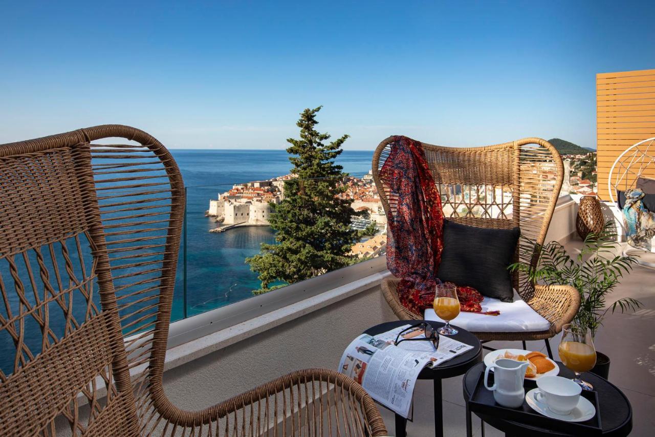 Villa T Dubrovnik - Wellness And Spa Luxury Villa With Spectacular Old Town View エクステリア 写真